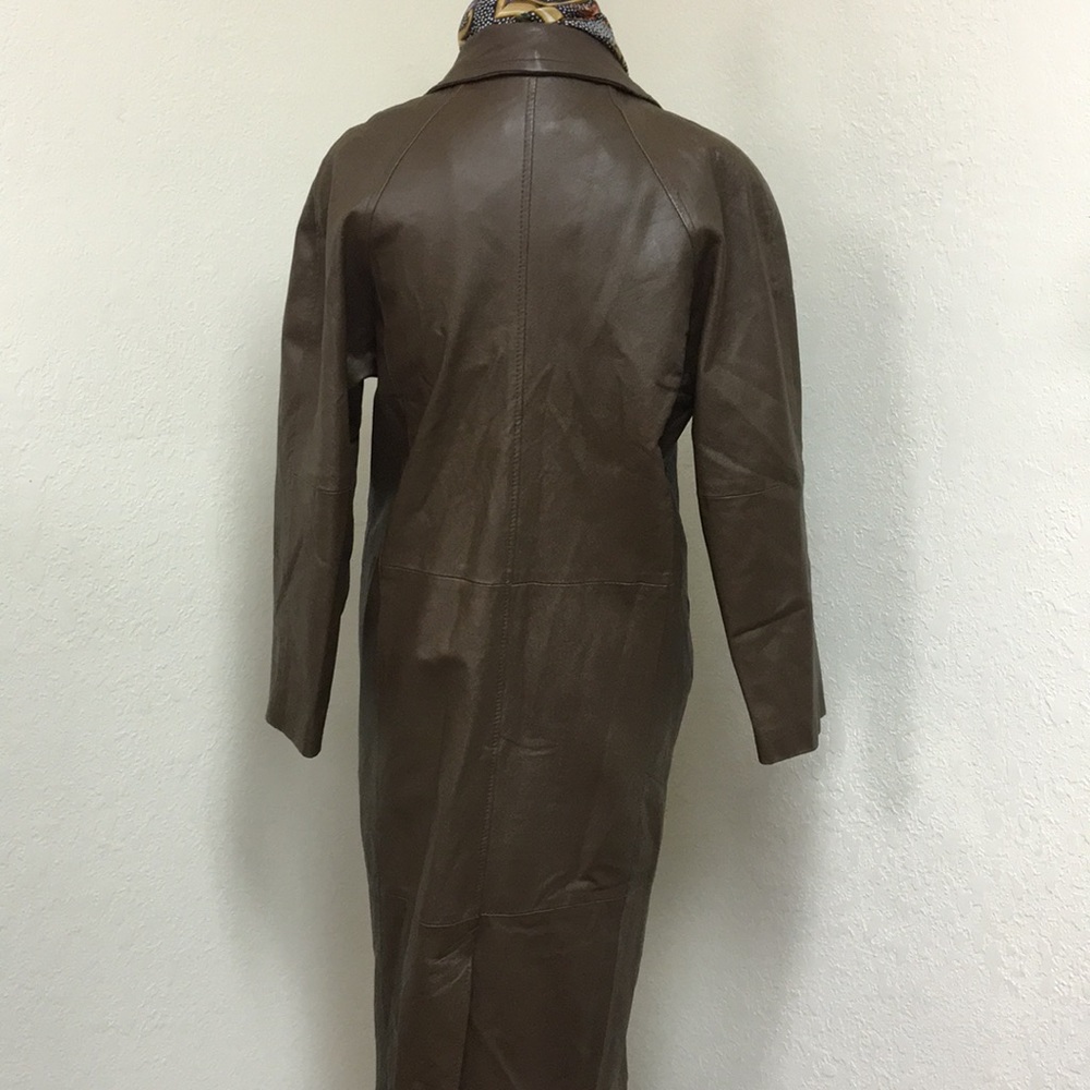 David Benjamin Brown Leather Jacket - image 3